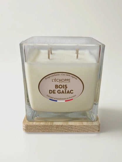 Bois de Gaïac - Bougie parfumée 400g