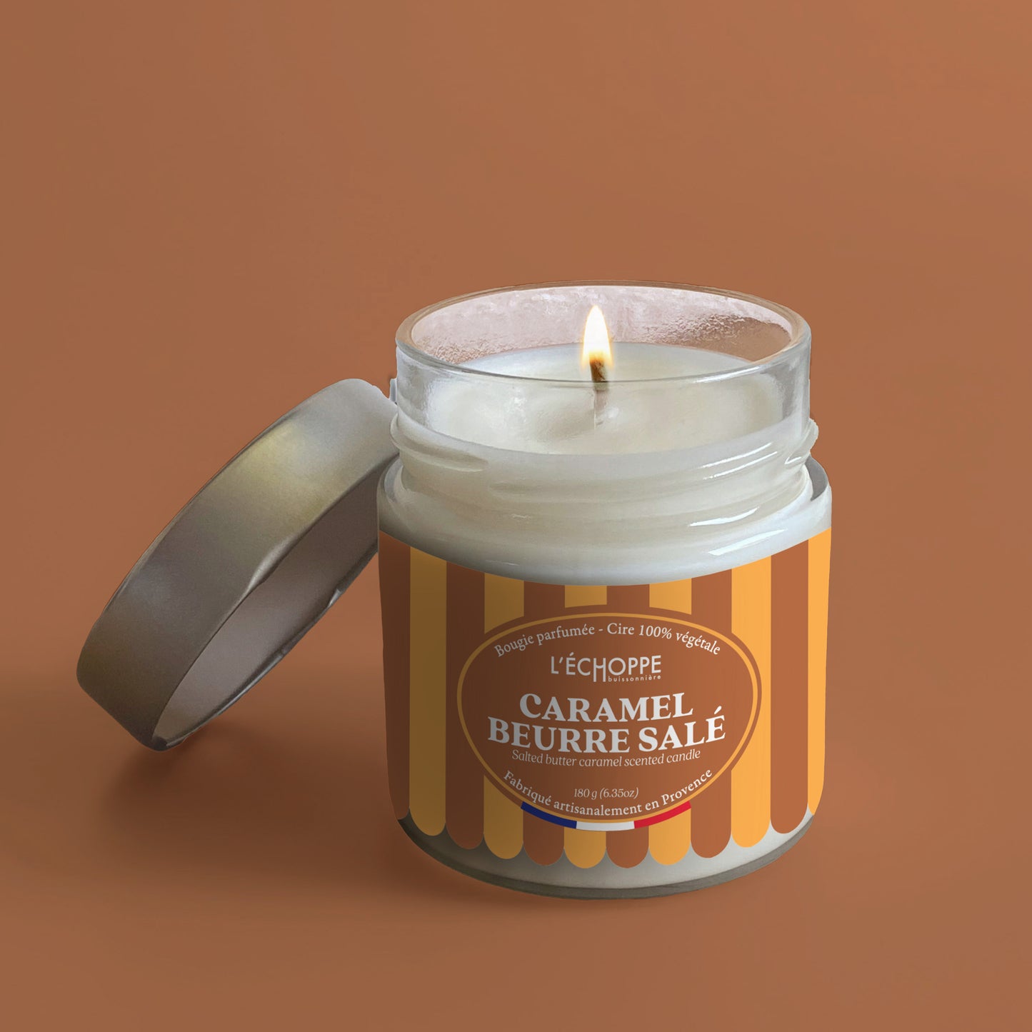 Salted Butter Caramel - Scented Candle 180g