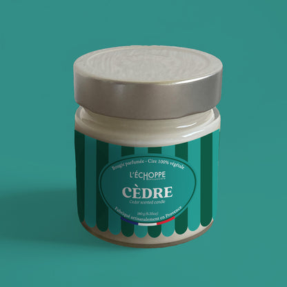 Cedar - Scented candle 180g