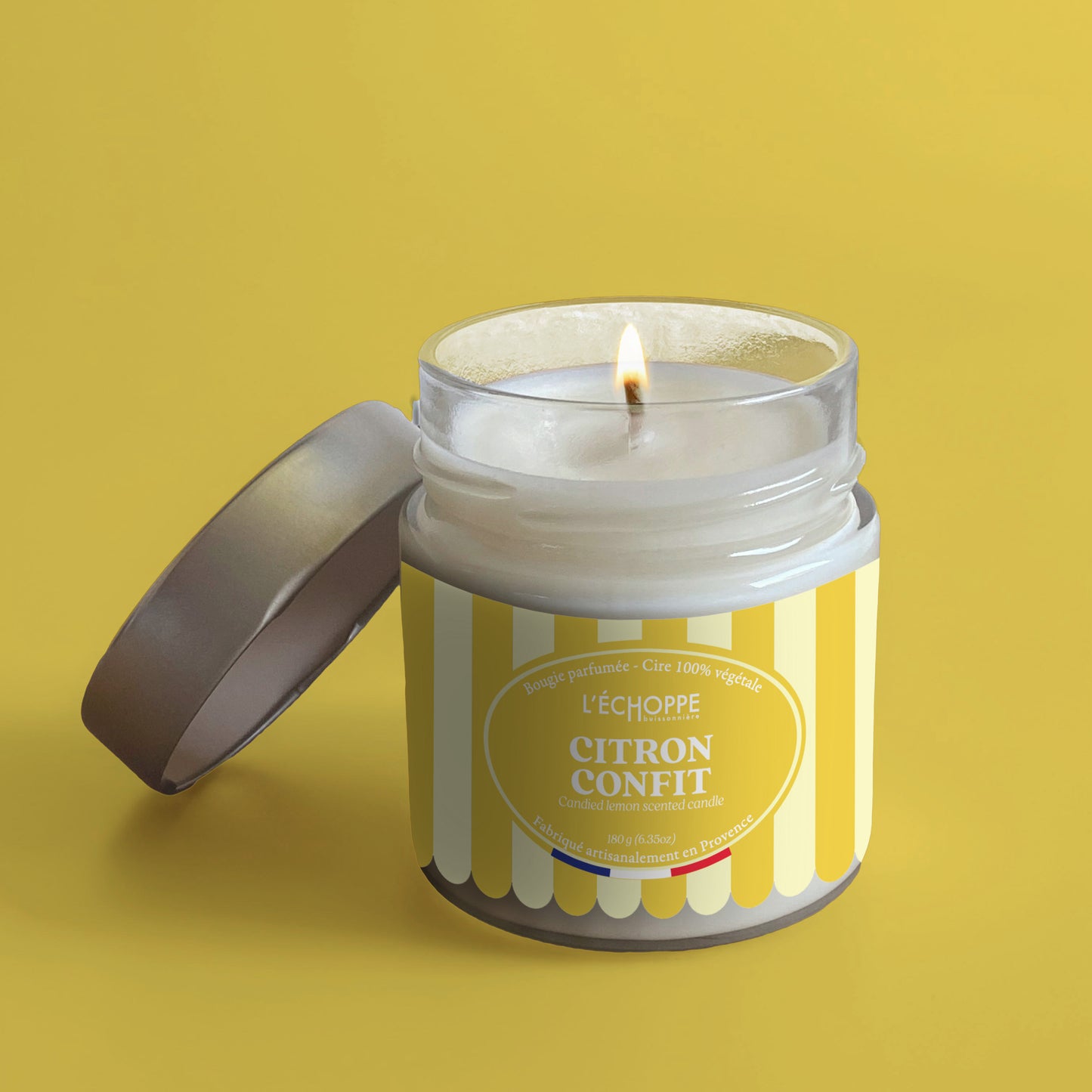 Candied Lemon - Scented candle 180g