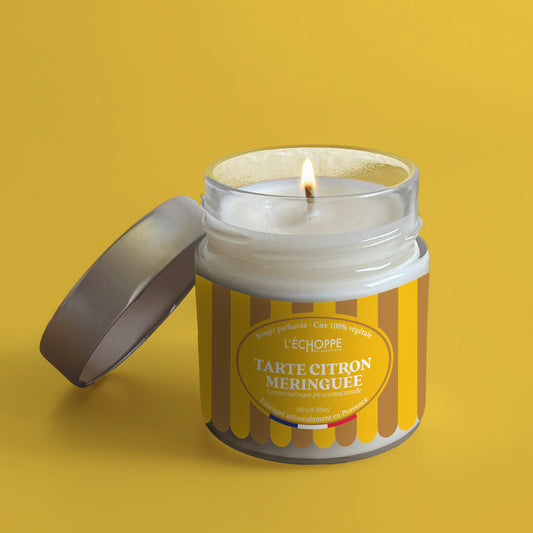 Tarte Citron Meringuée - Bougie parfumée 180g