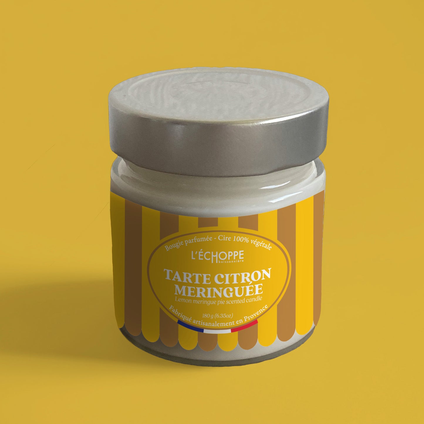 Tarte Citron Meringuée - Bougie parfumée 180g