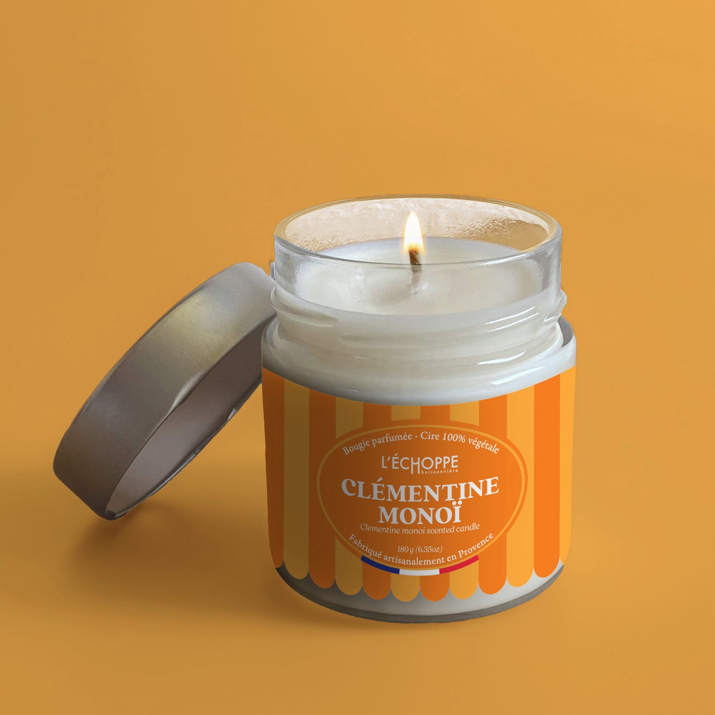 Clementine Monoï - Scented candle 180g