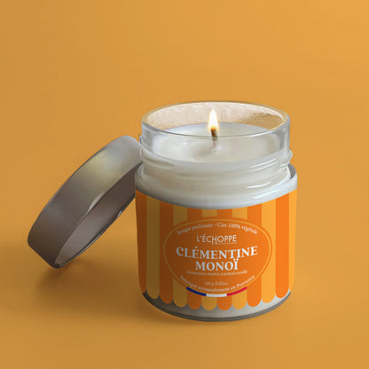 Clementine Monoï - Scented candle 180g