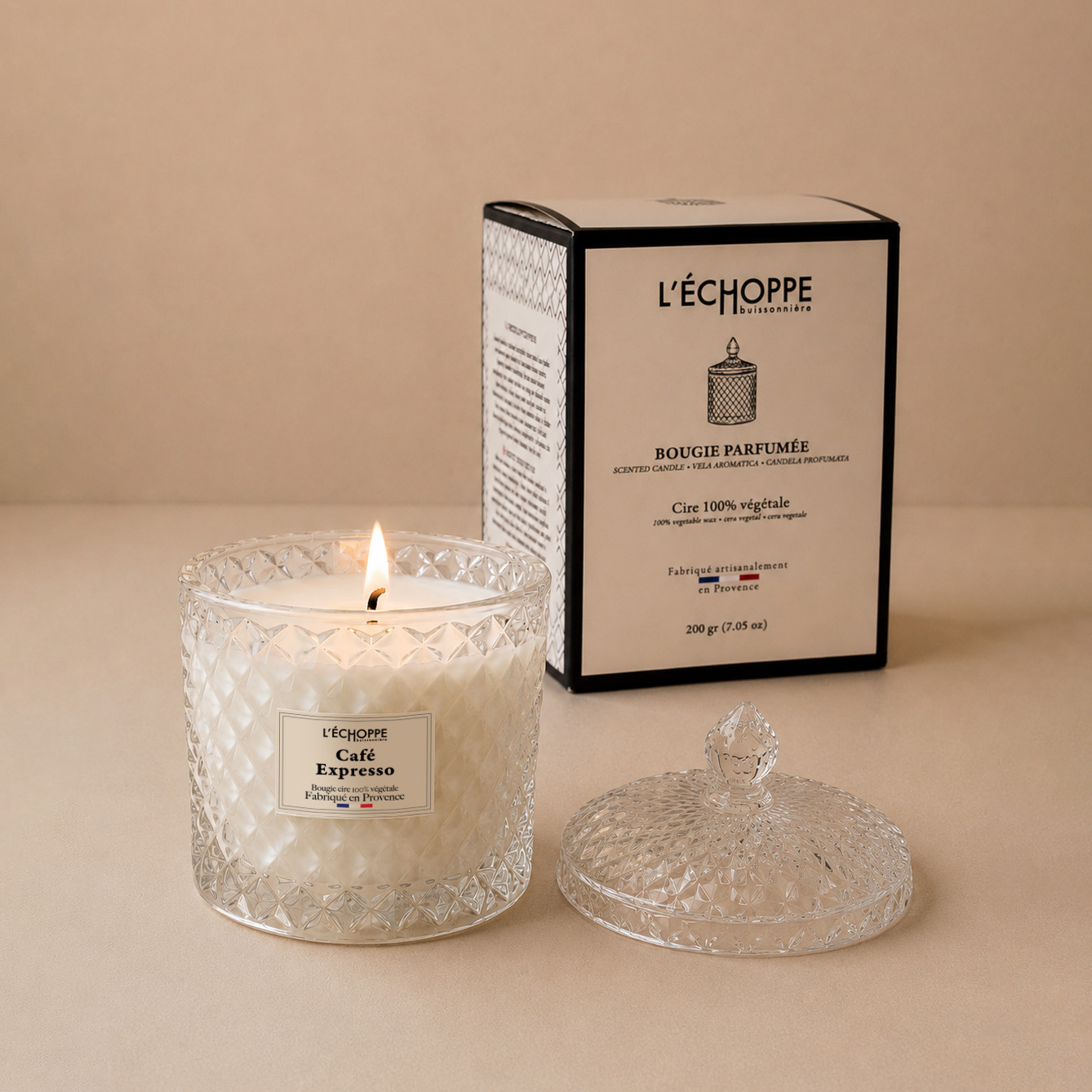 Espresso Coffee - Scented candle 200g