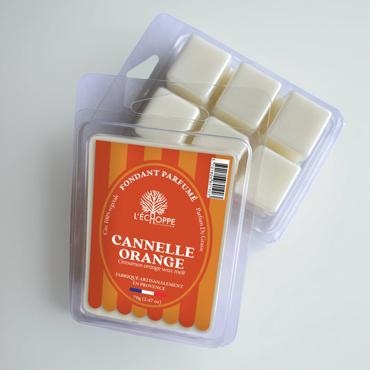 Cannelle Orange - Fondant de cire parfumée 70g