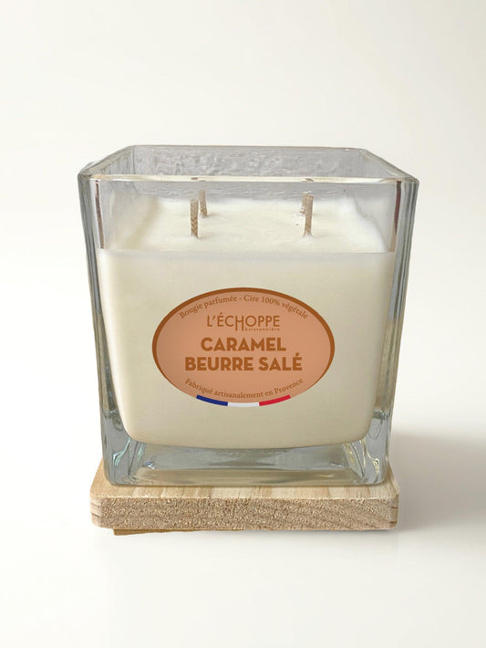 Caramel Beurre Salé - Bougie parfumée 400g