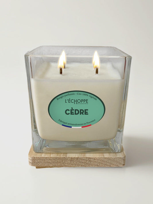 Cèdre - Bougie parfumée 400g