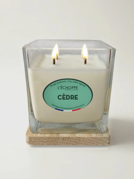Cèdre - Bougie parfumée 400g