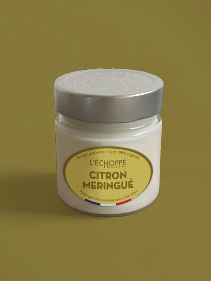 Citron Meringué - Bougie parfumée 180g
