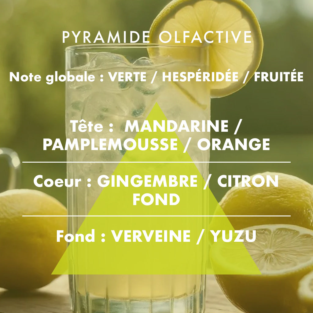Citronnade - Bougie parfumée 180g