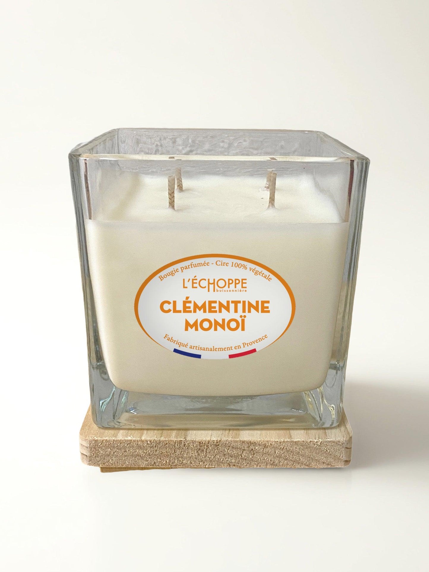 Clementine Monoï - Scented candle 400g