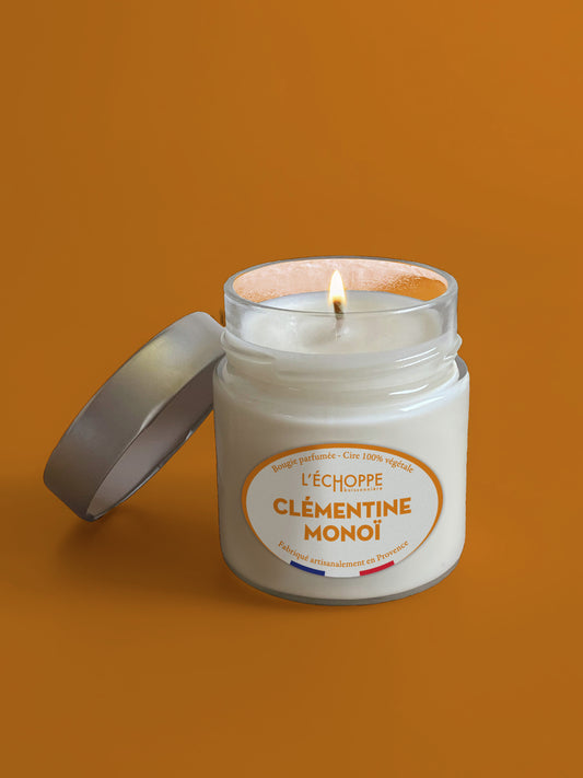 Clementine Monoï - Scented candle 180g