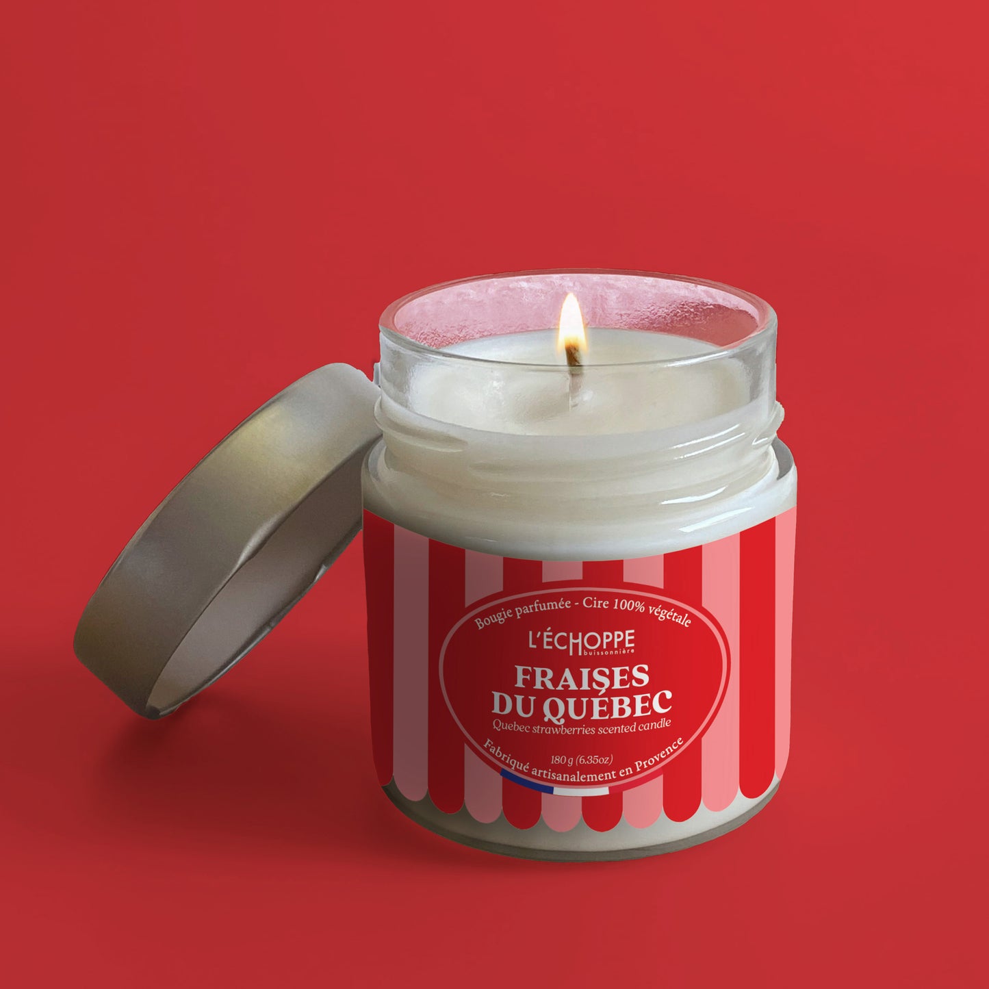 Quebec Strawberries - Scented Candle 180g