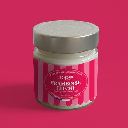 Raspberry Lychee - Scented candle 180g