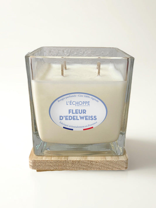 Fleur d'Edelweiss - Bougie parfumée 400g