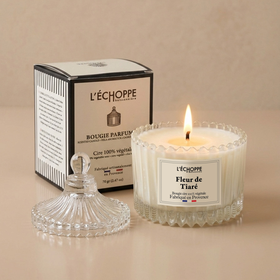 Fleur de Tiaré - Bougie parfumée 70g