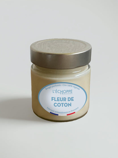 Fleur de Coton - Bougie parfumée 180g