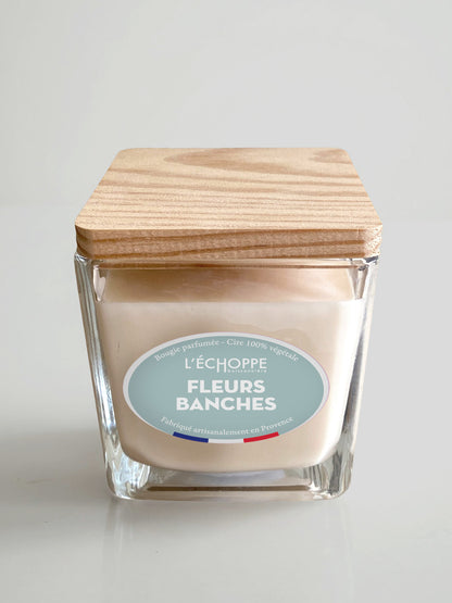 Fleurs Blanches - Bougie parfumée 190g