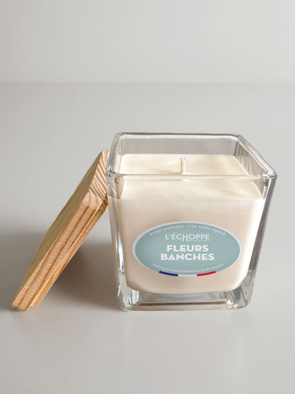 Fleurs Blanches - Bougie parfumée 190g