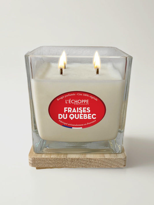 Quebec Strawberries - Scented Candle 400g