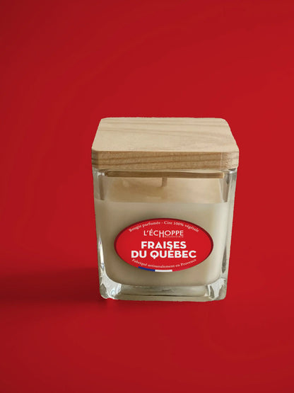 Fraises du Québec - Bougie parfumée 85g