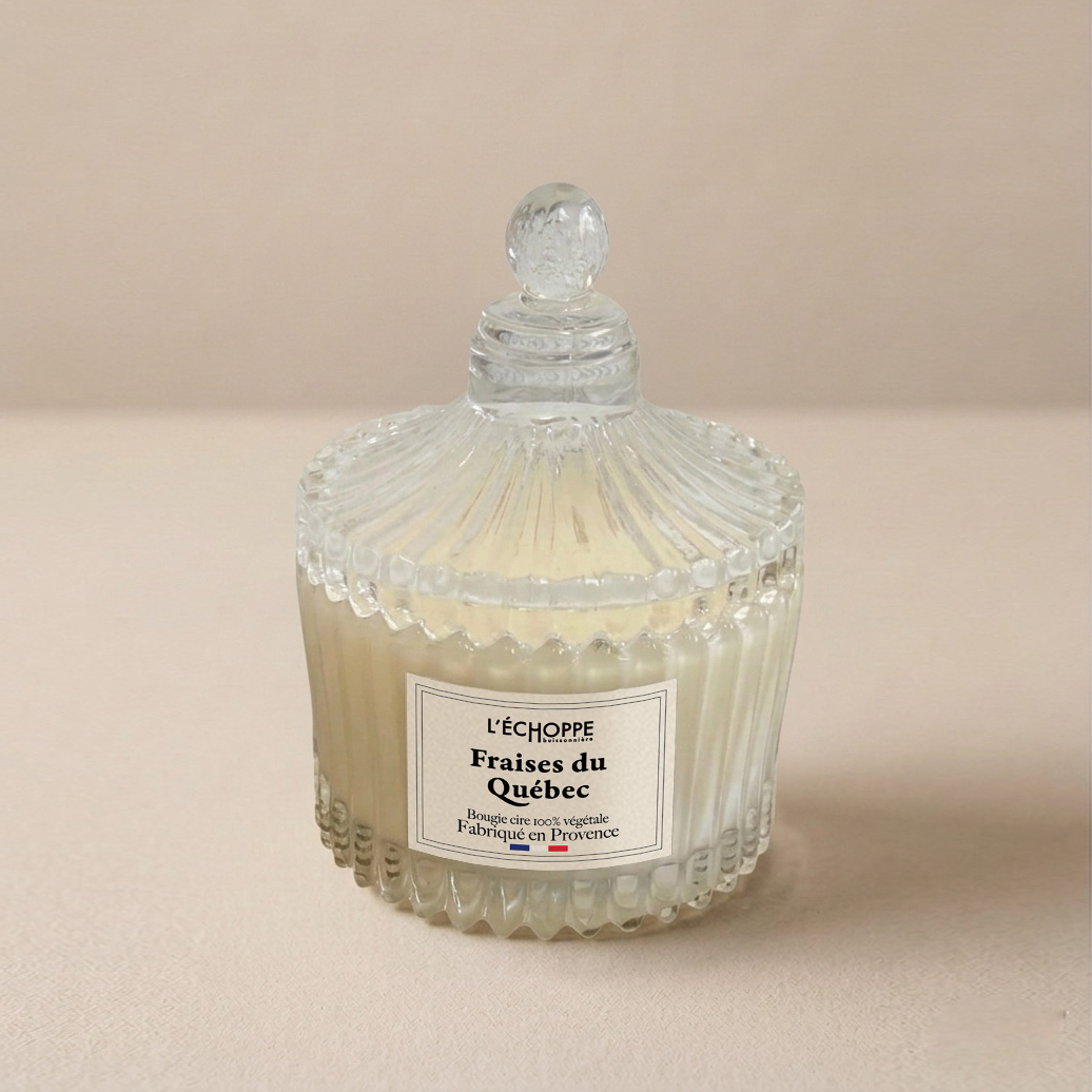 Quebec Strawberries - Scented candle 70g