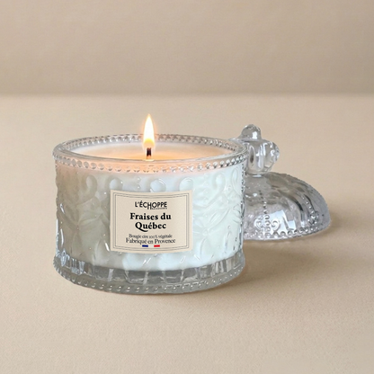 Fraises du Québec - Bougie parfumée 180g