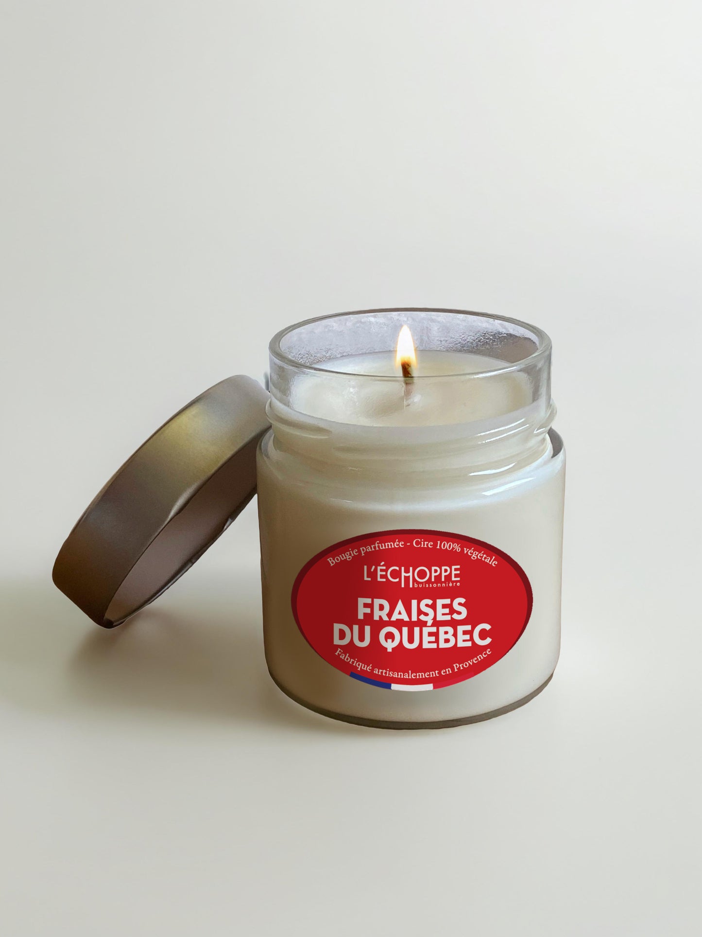 Fraises du Québec - Bougie parfumée 180g