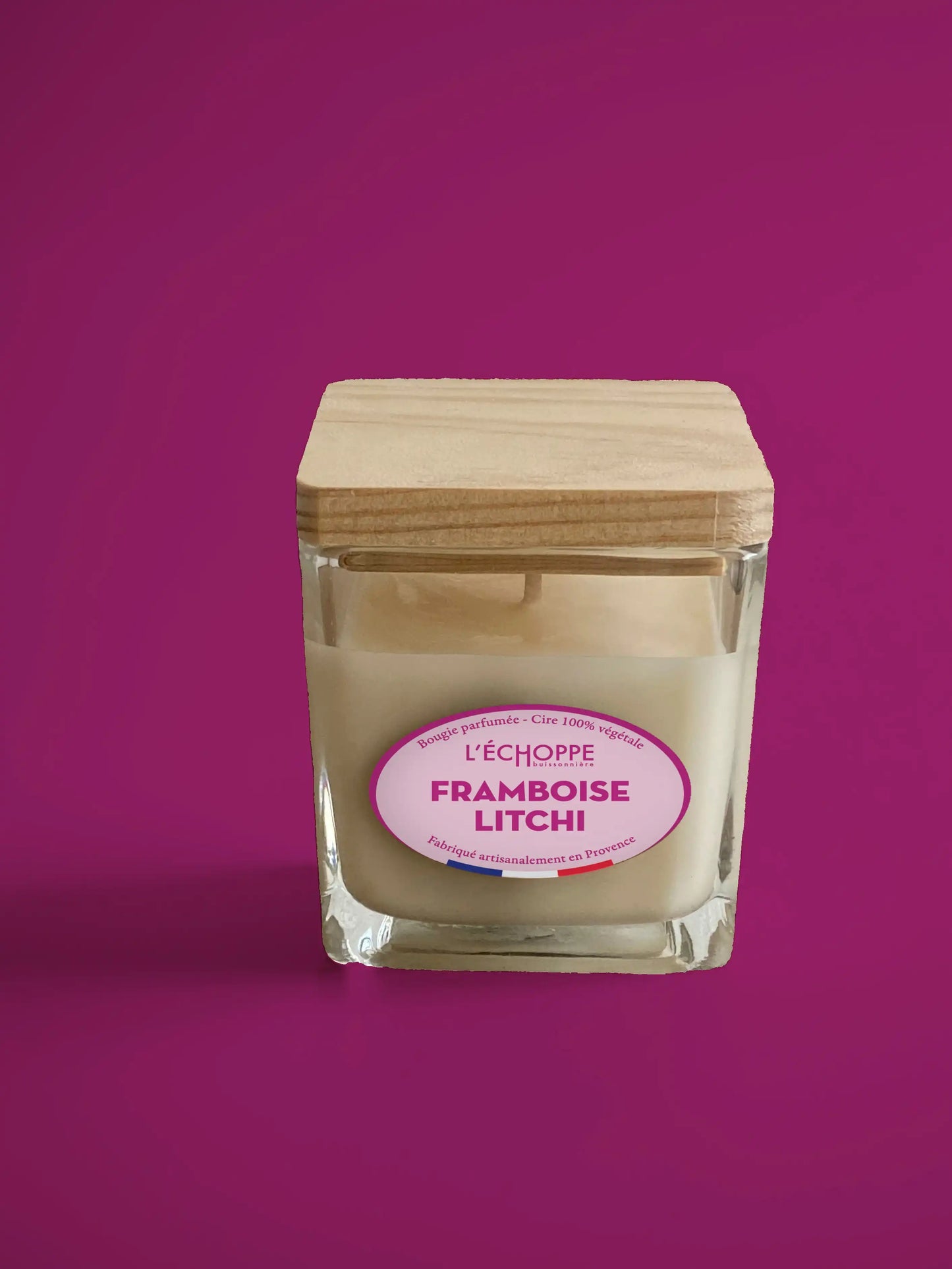 Framboise Litchi - Bougie parfumée 85g