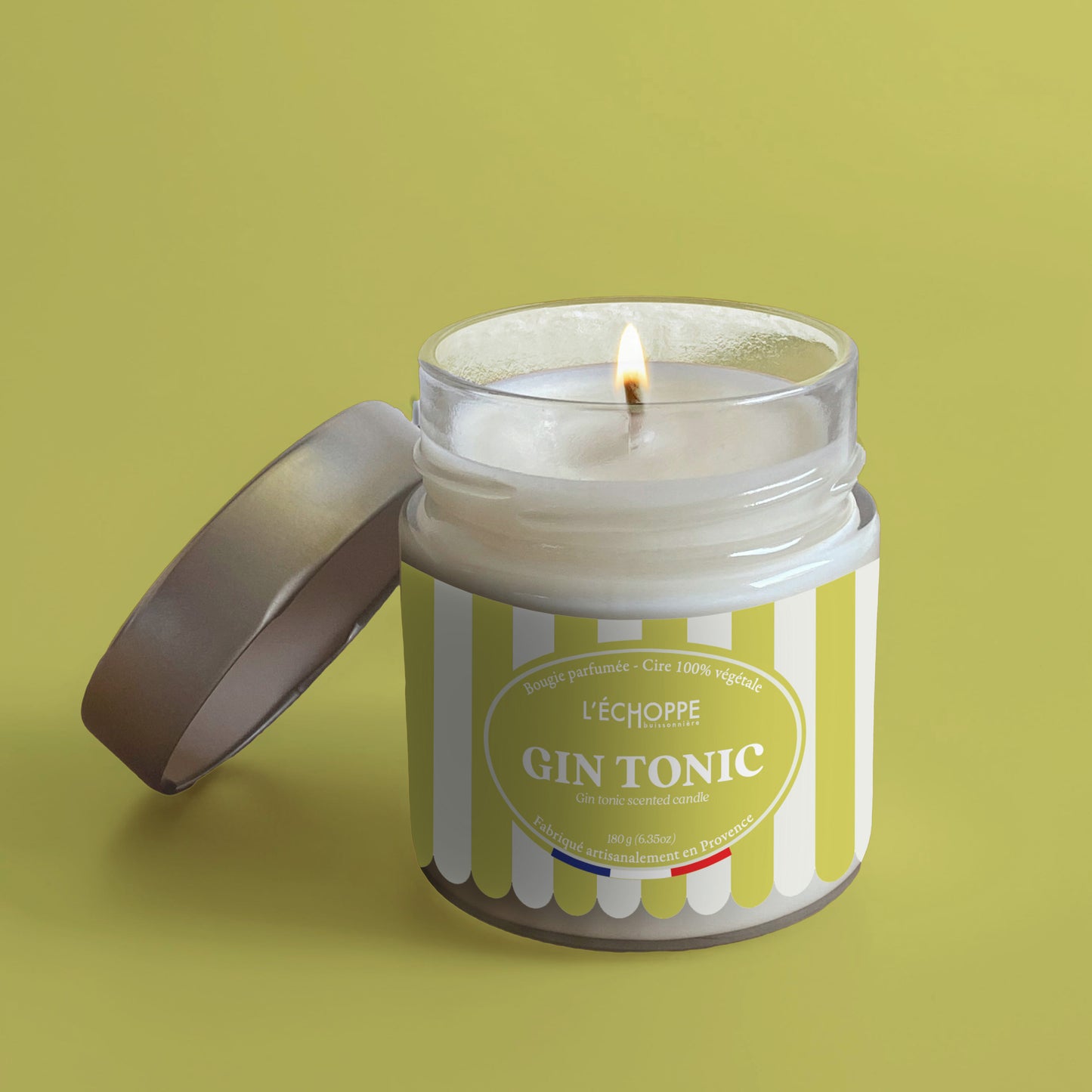 Gin and Tonic Scented Candle 180g