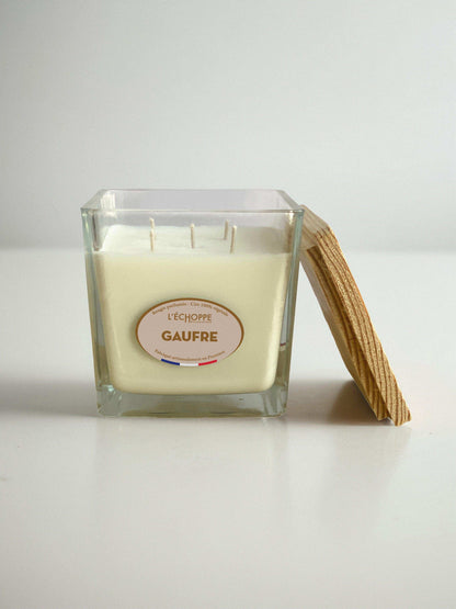 Gaufre - Bougie parfumée 700g