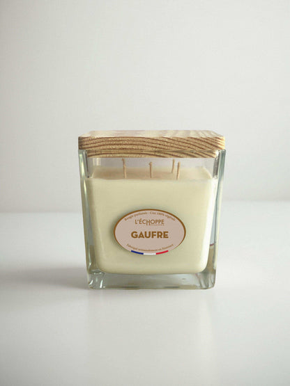 Gaufre - Bougie parfumée 700g