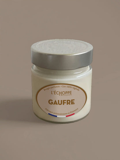 Gaufre - Bougie parfumée 180g