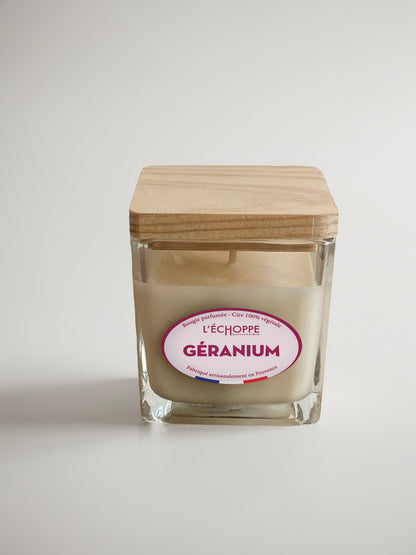 Geranium - Scented candle 180g