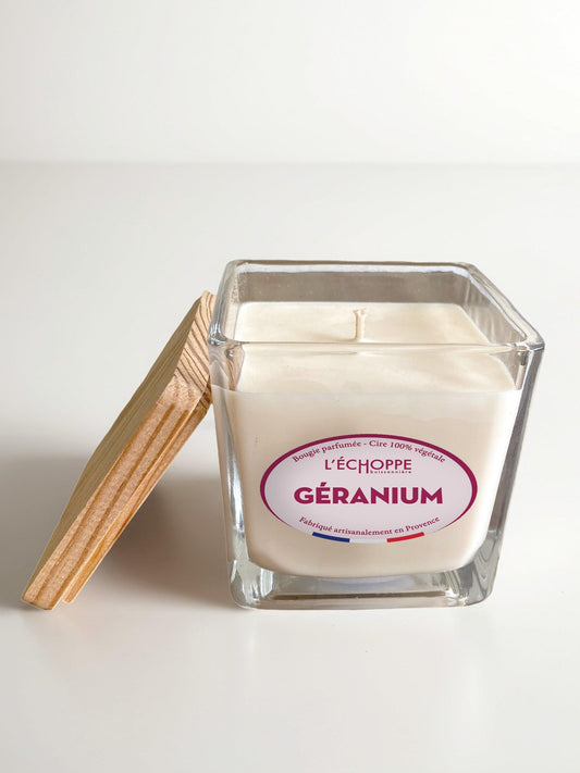 Geranium - Scented candle 190g