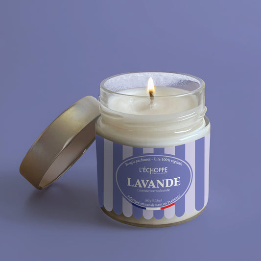 Lavande - Bougie parfumée 180g
