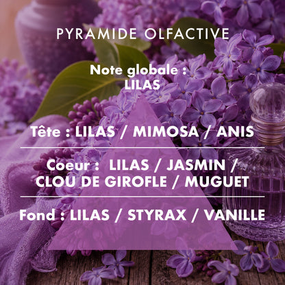 Lilac - Scented candle 70g