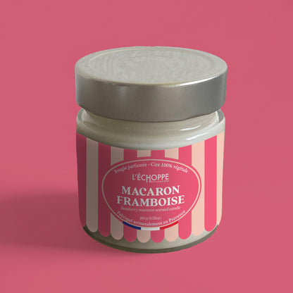 Raspberry Macaron - Scented Candle 180g