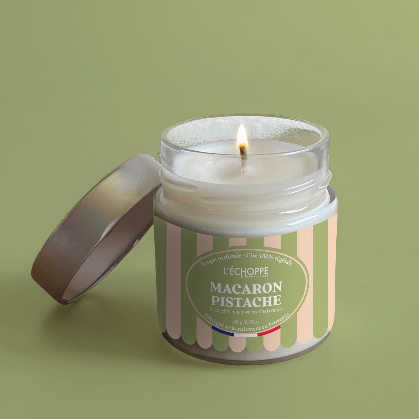 Pistachio Macaron - Scented Candle 180g
