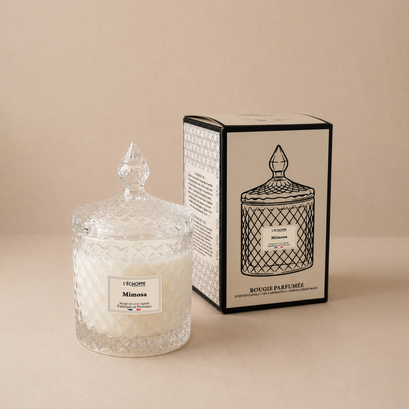 Mimosa - Scented candle 200g