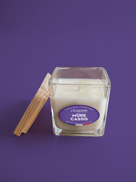 Mûre Cassis - Bougie parfumée 85g