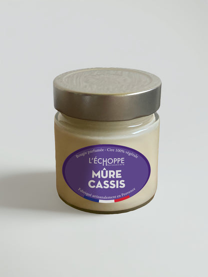 Mûre Cassis - Bougie parfumée 180g