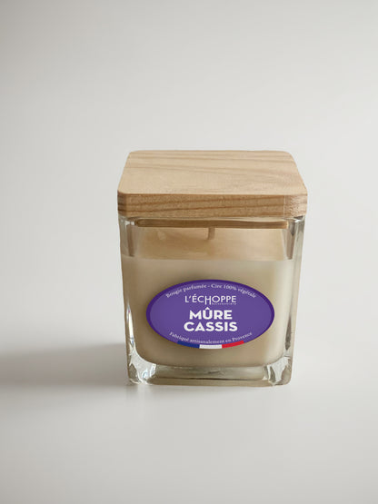 Mûre Cassis - Bougie parfumée 85g