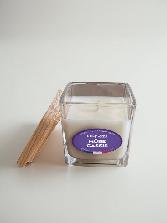 Mûre Cassis - Bougie parfumée 85g