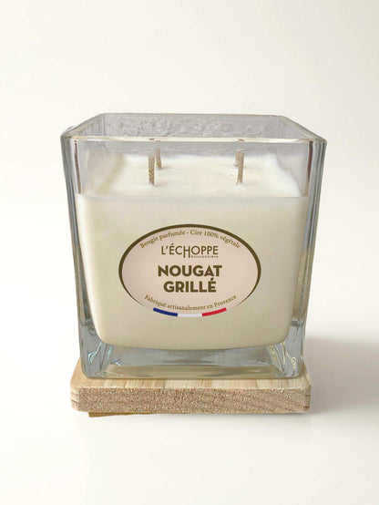 Nougat Grillé - Bougie parfumée 400g