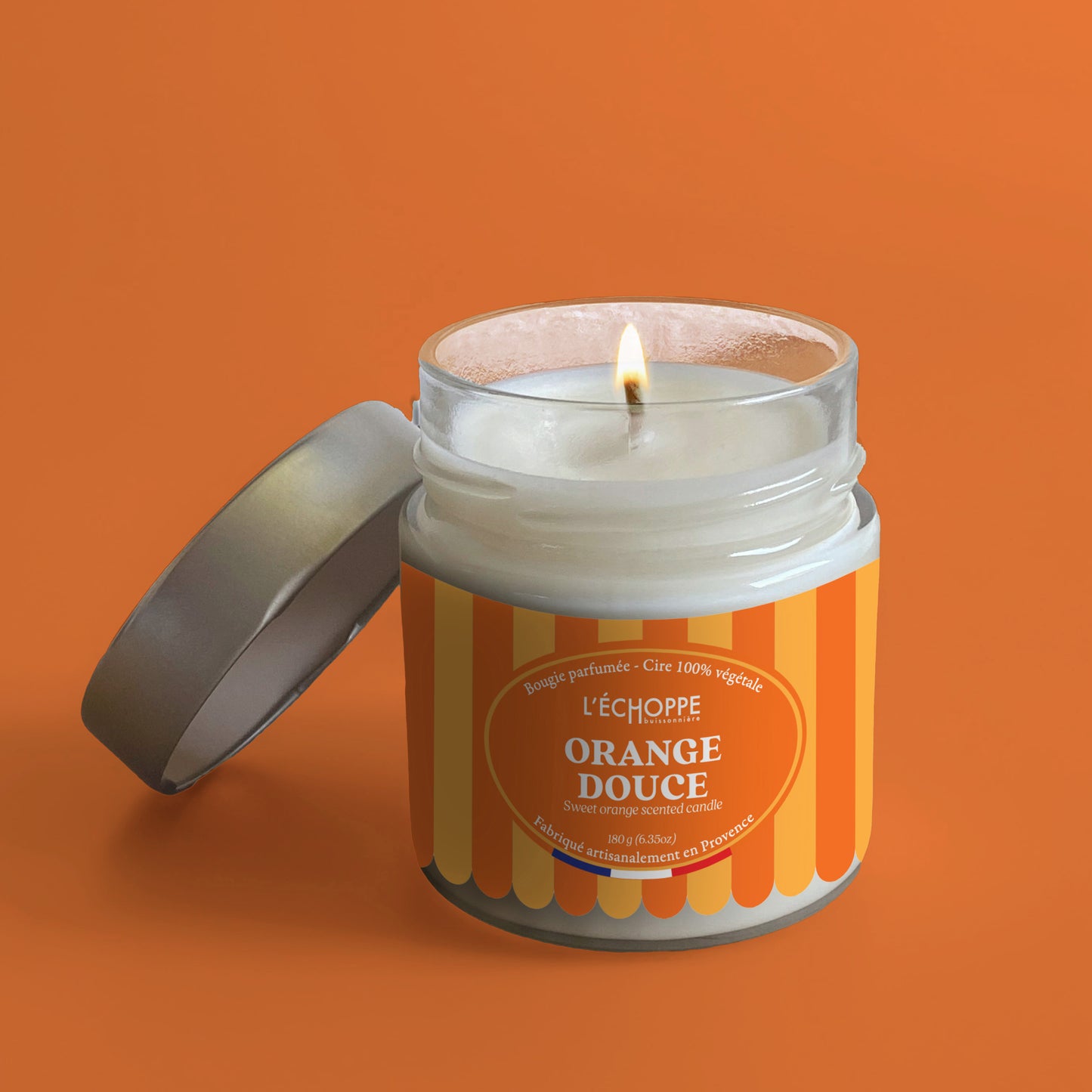 Sweet Orange - Scented candle 180g