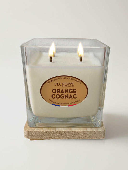 Orange Cognac - Bougie parfumée 400g