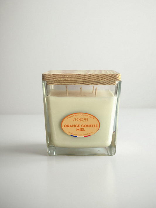 Orange Confite Miel - Bougie parfumée 700g