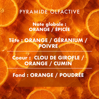 Orange Cognac - Scented candle 180g